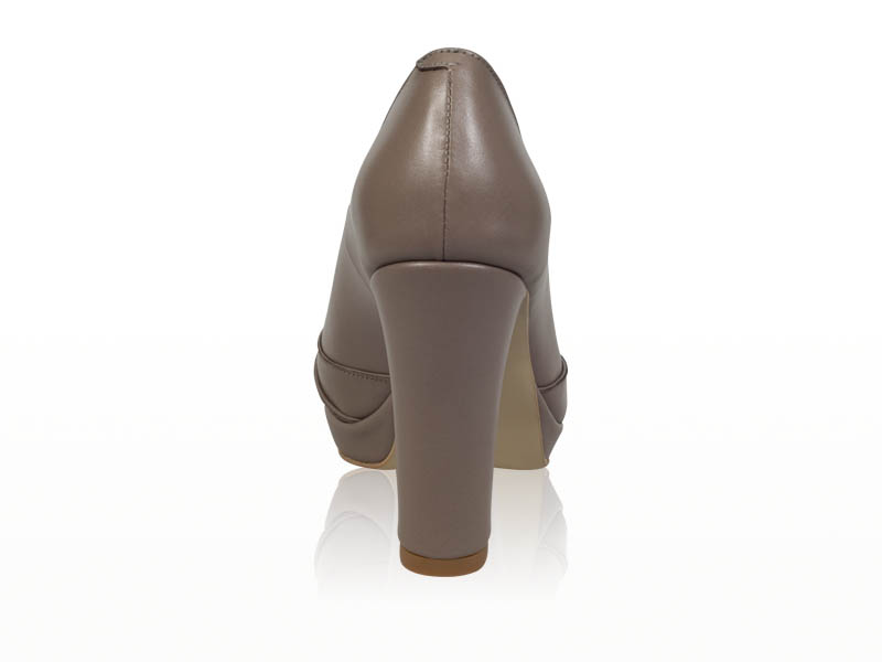 Pantofi dama- P46N Cappuccino Glace